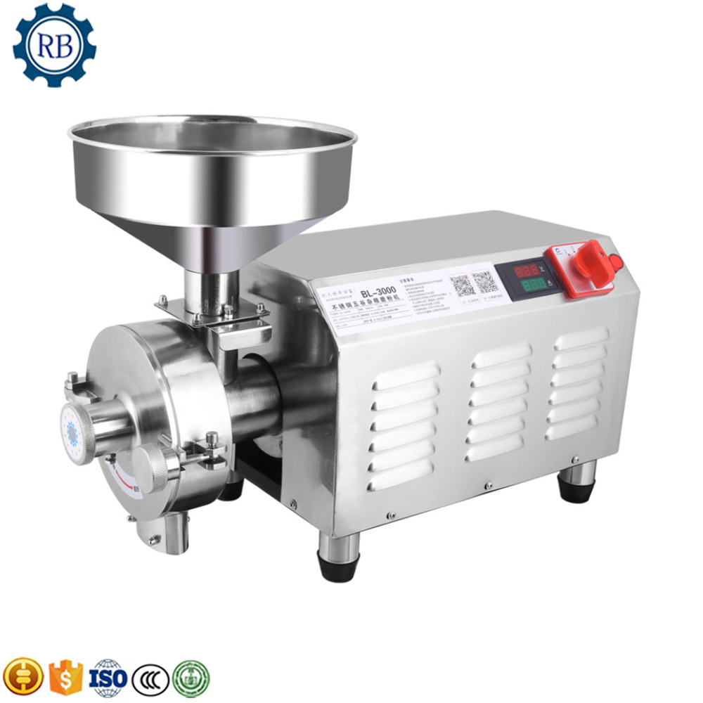 Stainless steel wheat milling machine rice grinding machine corn flour mill machine