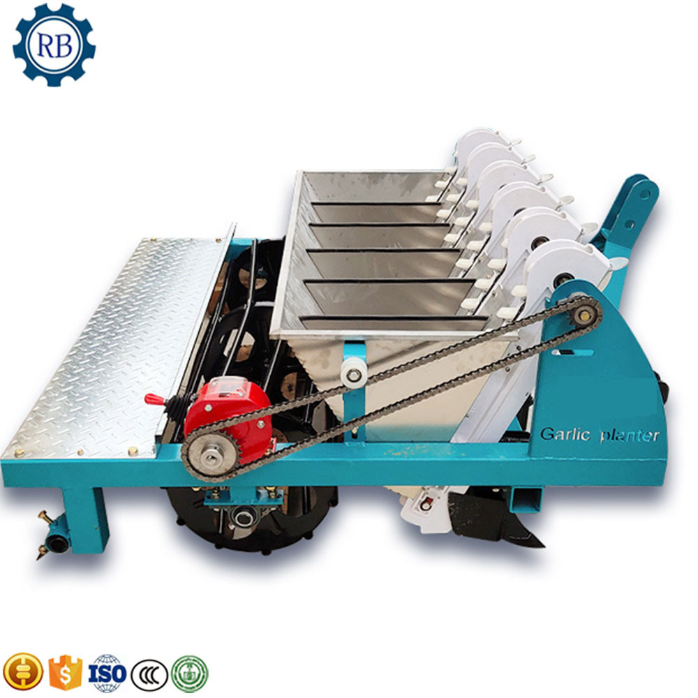 Stainless Steel Factory Price tractor driven garlic planter/onion sowing planting machine garlic seeding machine