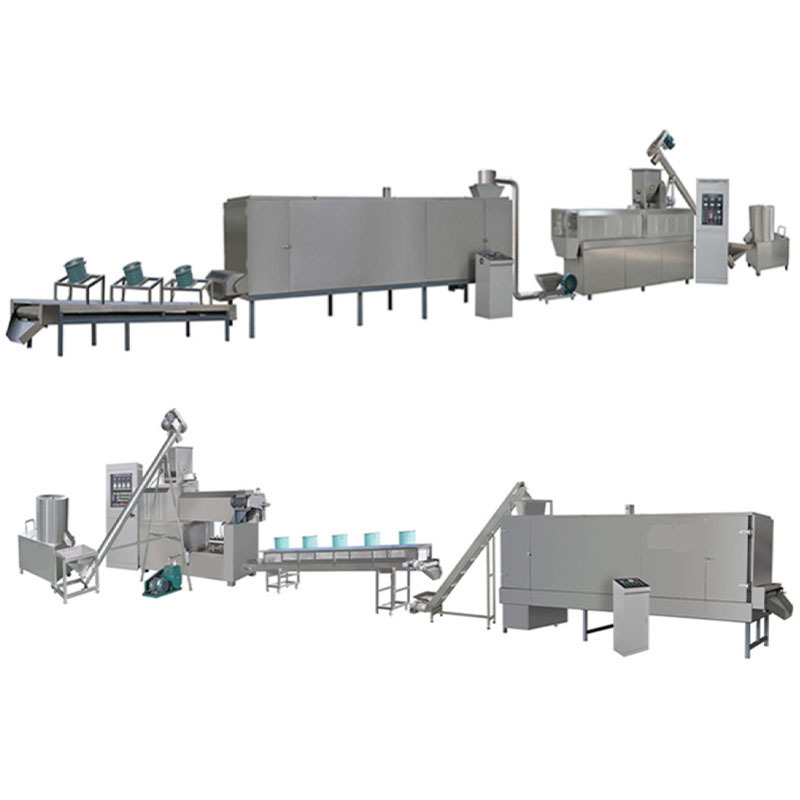 fully automatic spaghetti manufacturing plant/ macaroni pasta production line/screw pasta extruding machine