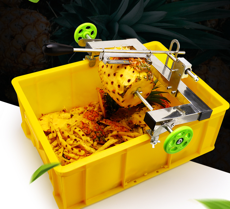 Hot Sale Pineapple Peeling Machine Automatic Pineapple Peeler Commercial Pineapple Corer New Product 2020 Multifunctional Frame