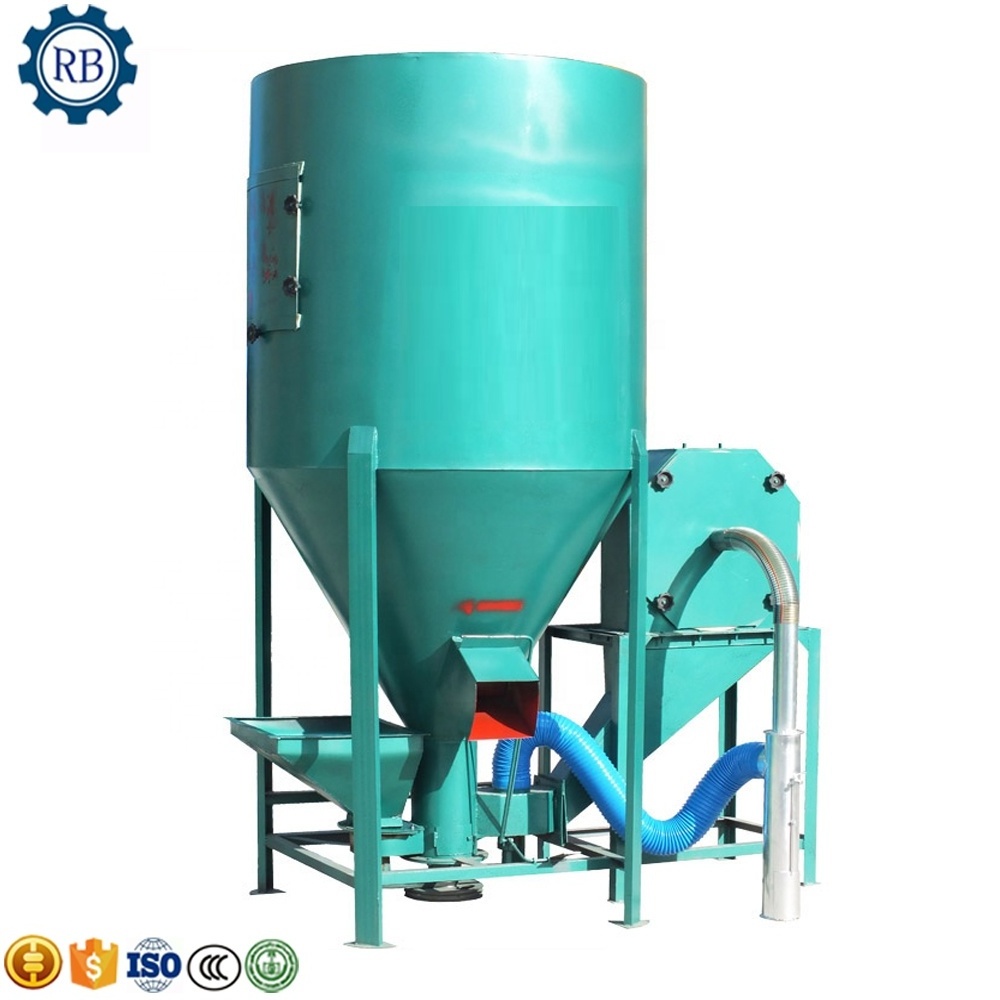 High Capacity Poultry Feed Mill Plant/ Poultry Feed Grinder and Mixer/ Feed Crushing Machine New Product 2020 Multifunctional RB