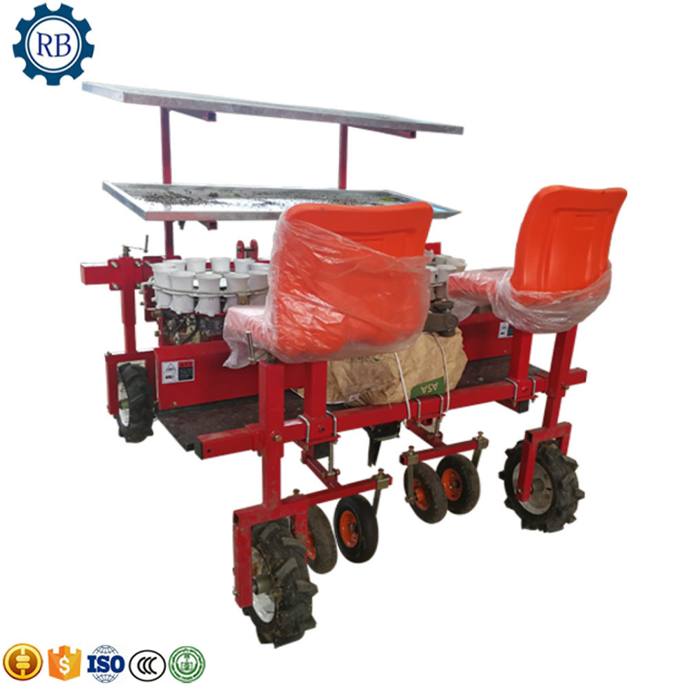 1-8 Rows Transplanter machine  vegetable Seedlings transplanting Machine  cabbage carrot onion sees planting machine