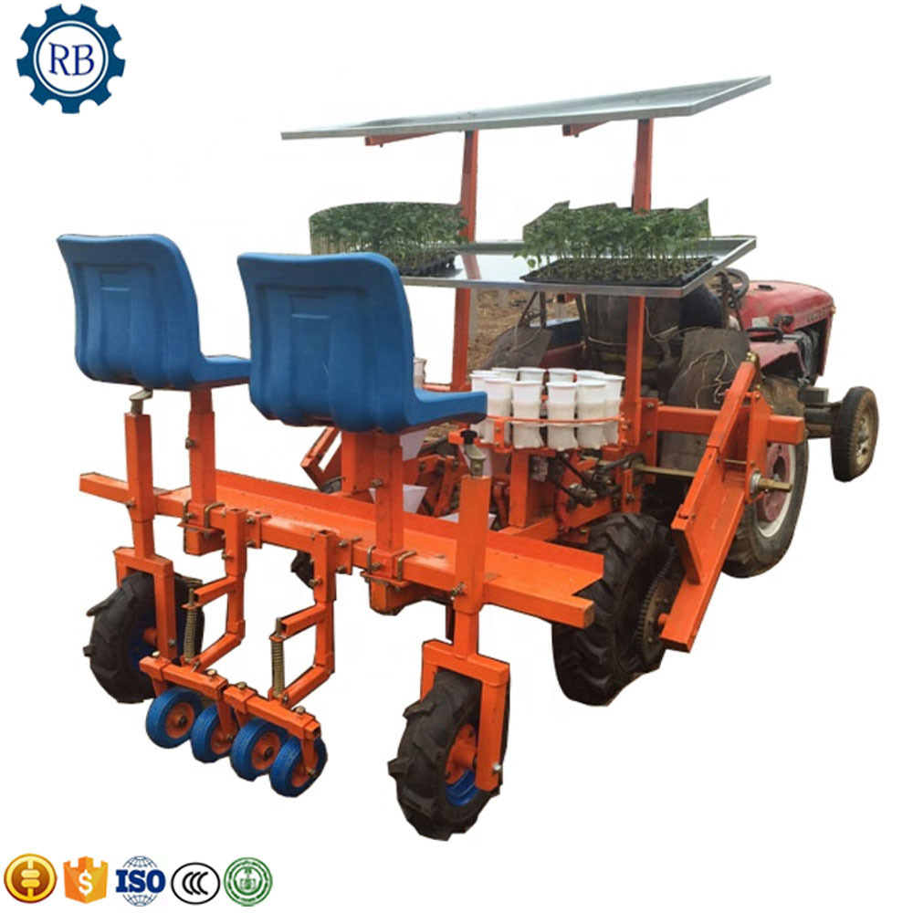 1-8 Rows Transplanter machine  vegetable Seedlings transplanting Machine  cabbage carrot onion sees planting machine