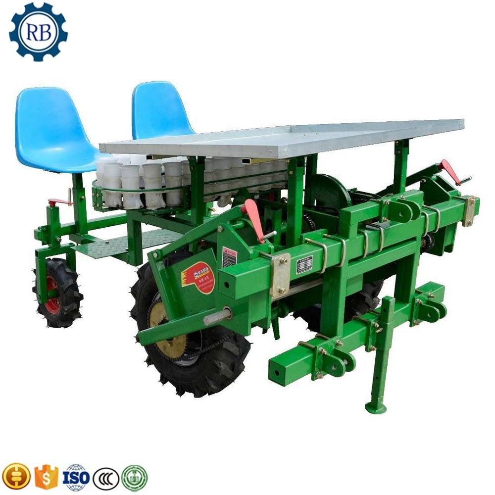 Widely Used Agricultural Paddy Planting Machine 2rows Manual Rice Transplanter for Sale Onion Transplanting Machine Customized