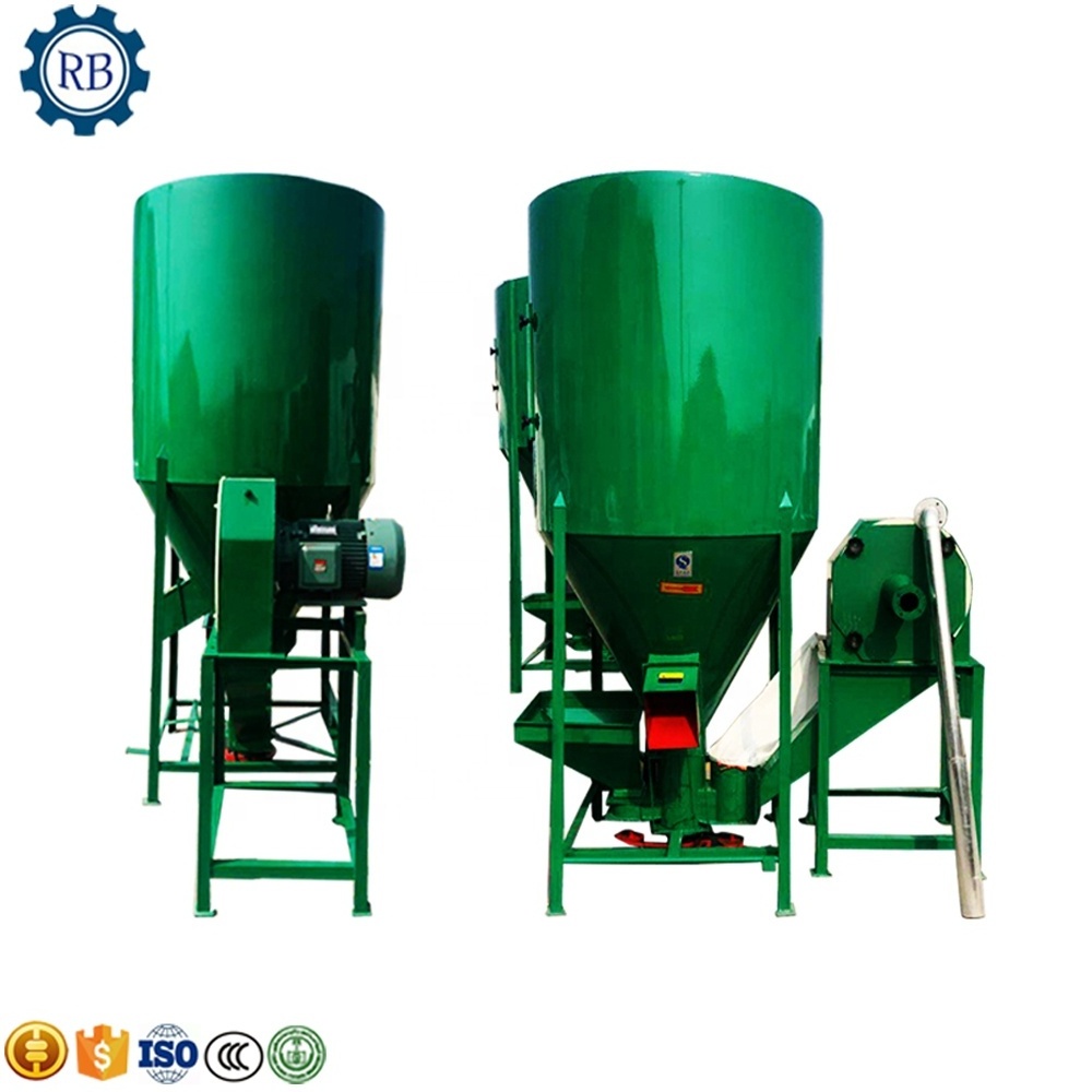 High Capacity Poultry Feed Mill Plant/ Poultry Feed Grinder and Mixer/ Feed Crushing Machine New Product 2020 Multifunctional RB