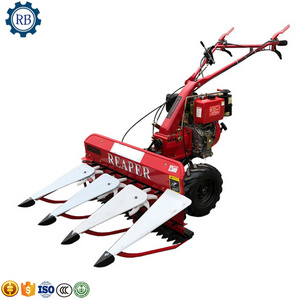 Grass harvesting machine Medicago sativa swather wheat rice swathing machine small size