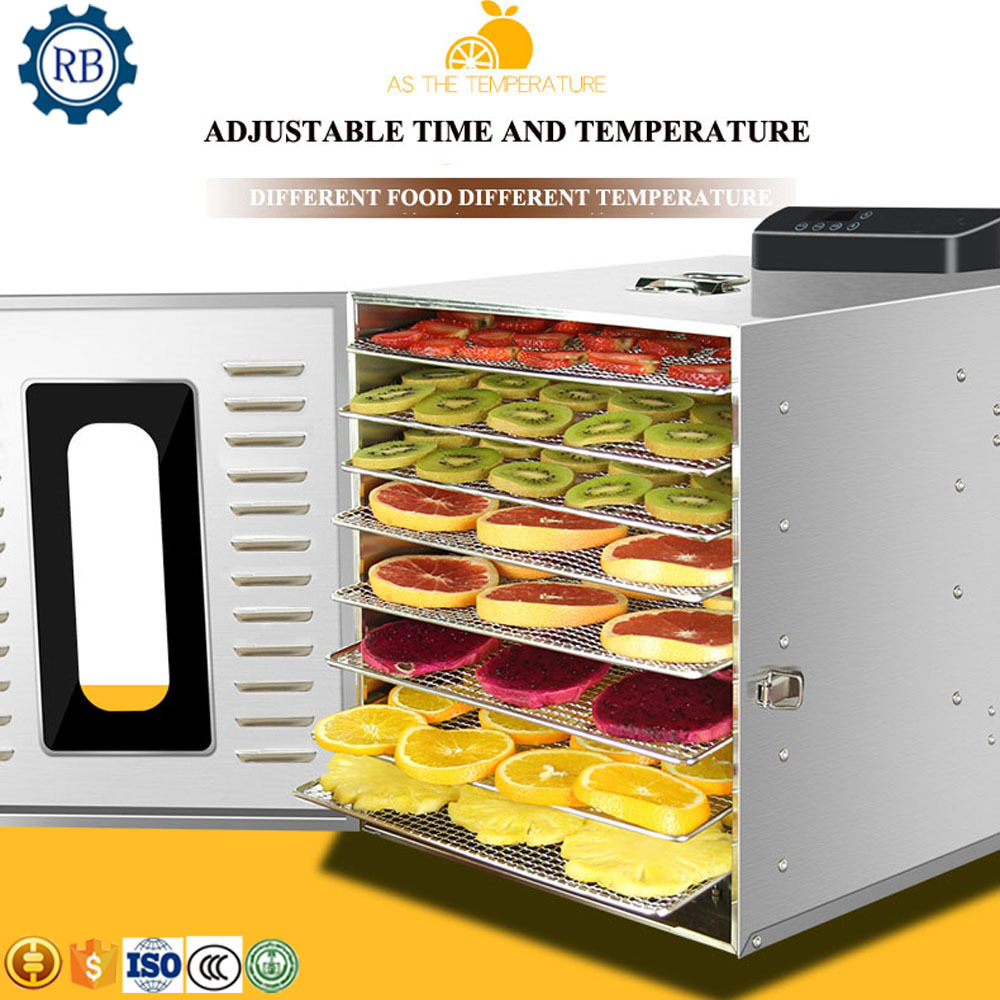 6 8 10 trays Hot Sale  Home Use Food Dry Machine mini food dryer dehydrator drying machine vegetable and fruit drying machine