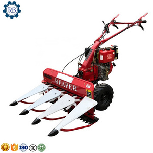 Mini Harvester Forage Grass Harvesting Machine Grass Reaper Pasture Reaping Machine Wheat Crop Cutting Machine Wheat Cutter