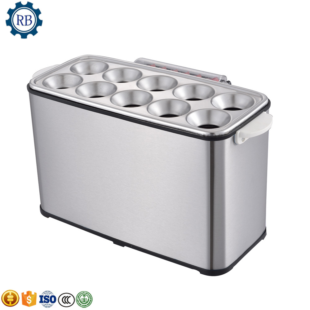 Small business 10 holes  Korean egg roll machine egg sausage machine small food machine