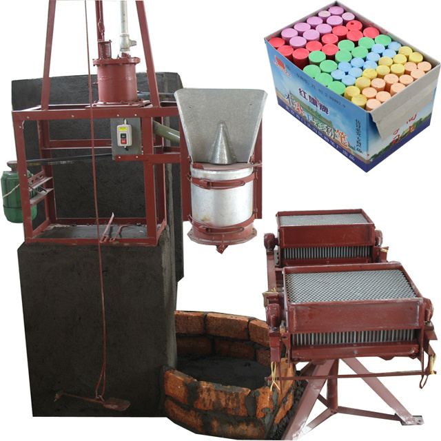 2019 automatic hydrated lime dustless school blackboard chalk piece moulding making machine