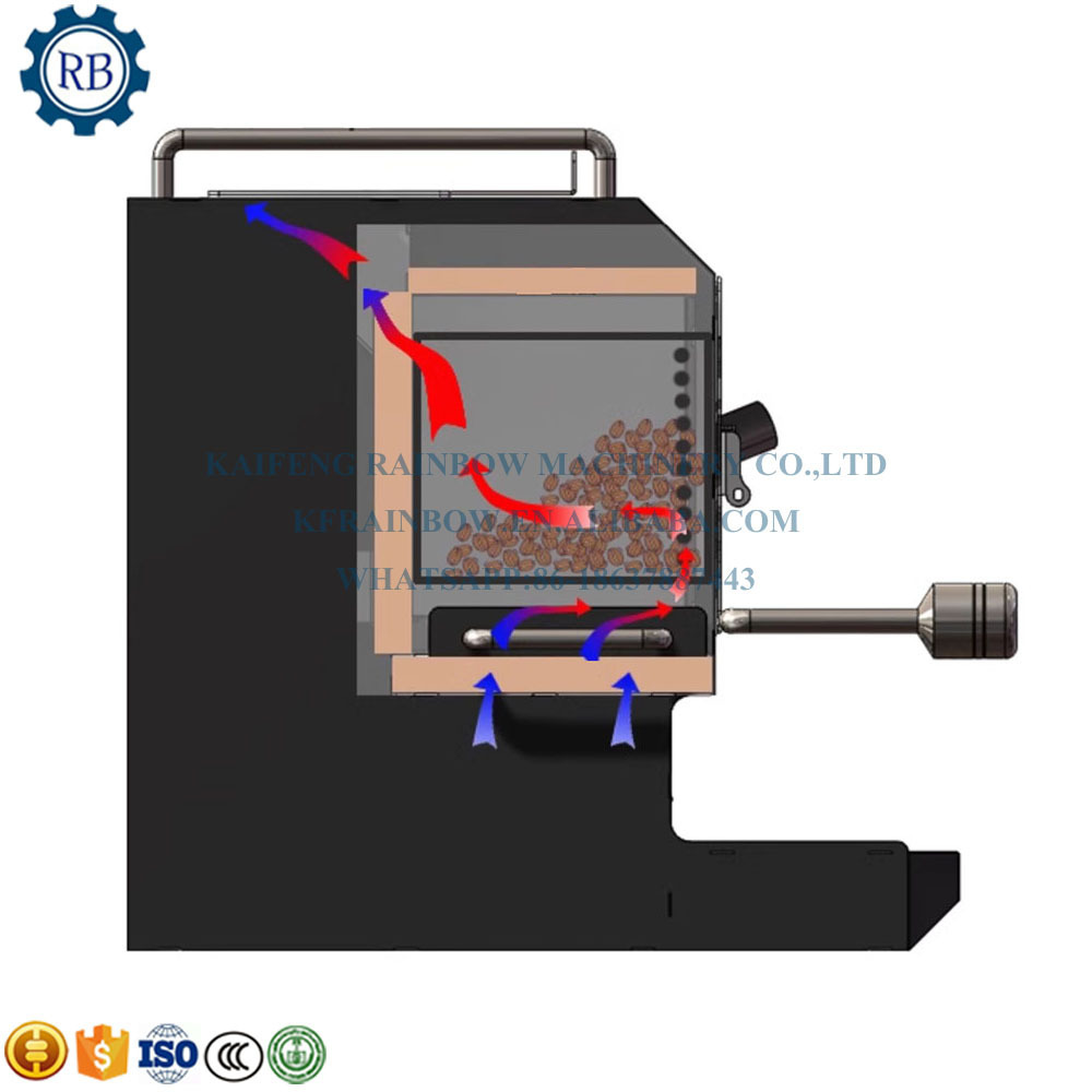 Household electrical Coffee Bean Roaster Machine 110V Home Coffee Bean Baker