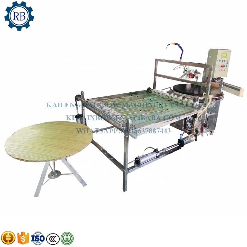 Round Spring Roll Sheet Crepe Pancake Maker Automatic Baking Ethiopian Injera Making Machine