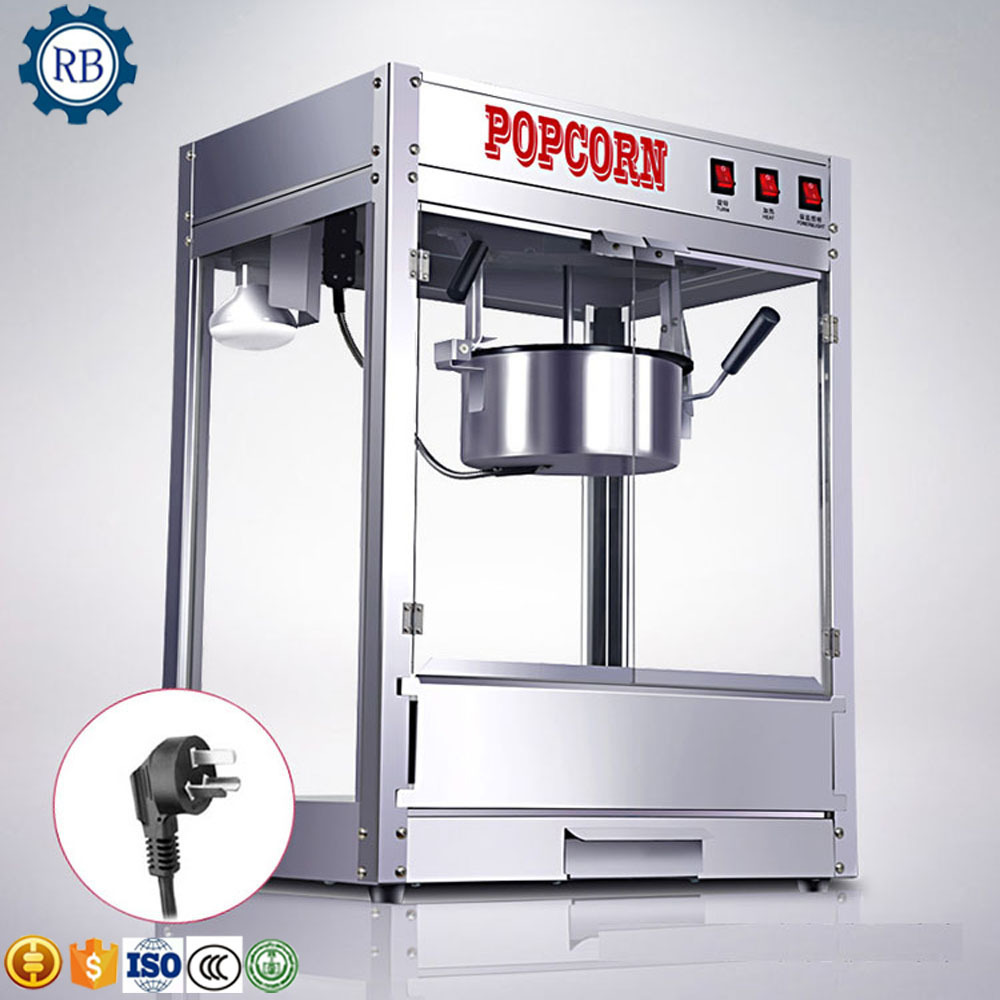 Energy Saving electric industrial commercial kettle caramel popcorn making machine