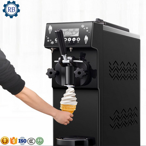 New Condition 3 Flavor Table Top Commercial Soft Ice Cream Machine For Sale /Ice Cream Making Machine