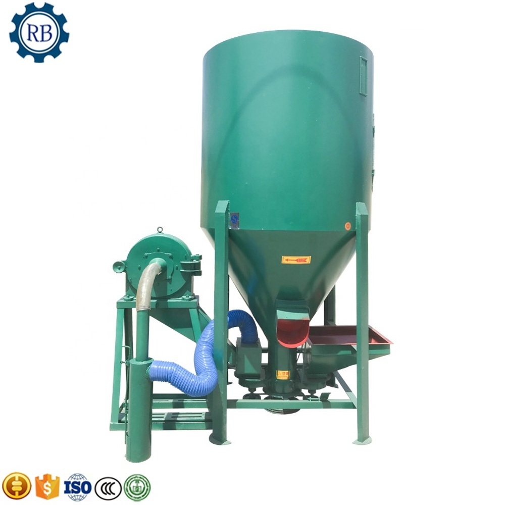 High Capacity Poultry Feed Mill Plant/ Poultry Feed Grinder and Mixer/ Feed Crushing Machine New Product 2020 Multifunctional RB