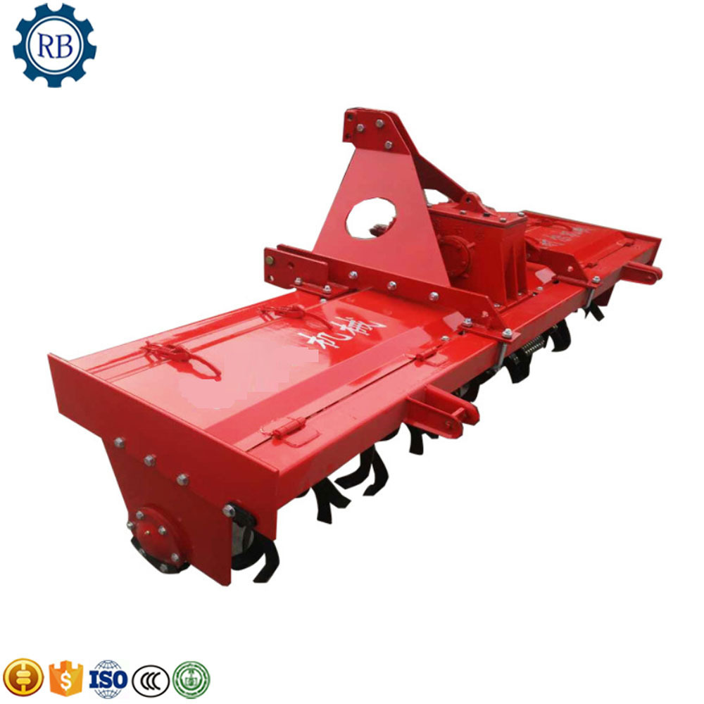 Multi-purpose 64 blade plain rice field rotary cultivator dry/wet land rotor tiller on sale