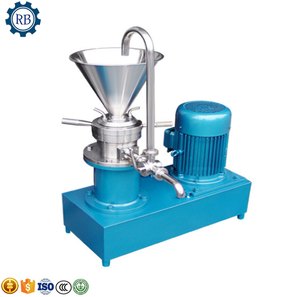 Automatic convenient mashed potato grinder almond milk / paste making machine / colloid mill with ISO certificate