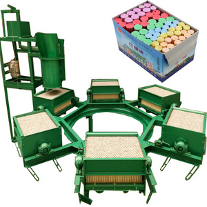 2019 automatic hydrated lime dustless school blackboard chalk piece moulding making machine