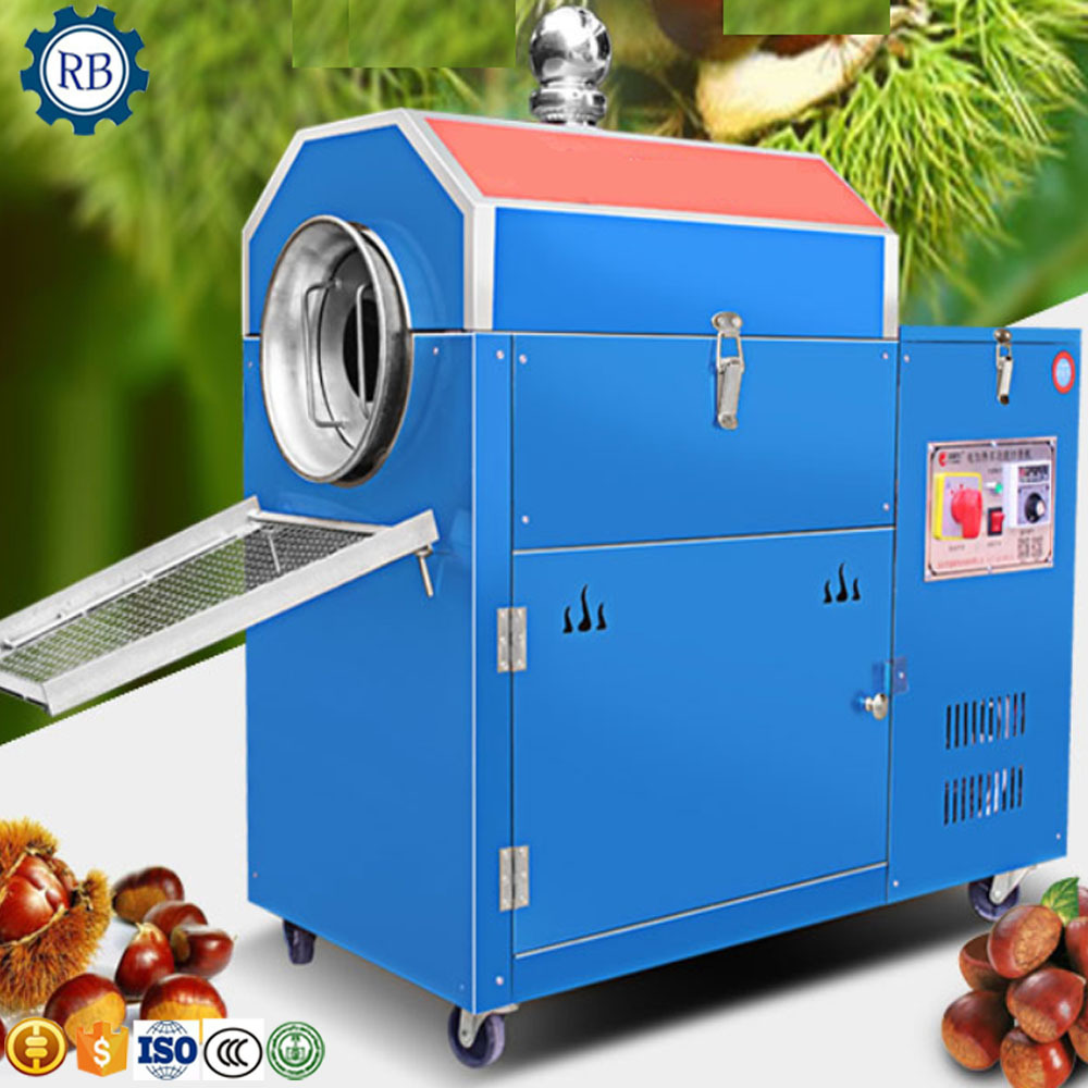 high efficiency ethiopian rosting machine Peanut Roaster Sunflower Seeds Chickpea Cocoa Bean Cashew Nut Roasting Machine Price