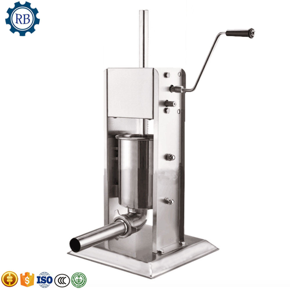 manual sausage stuffer filling making machine sausage filler salami maker and funnel handmade cooking tools