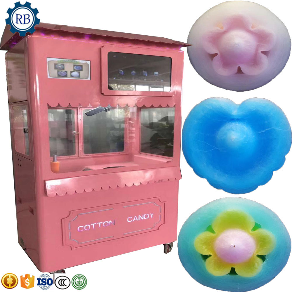 commercial smart marshmallow making machine popcorn and cotton candy maker machine /robot machine for marshmallow