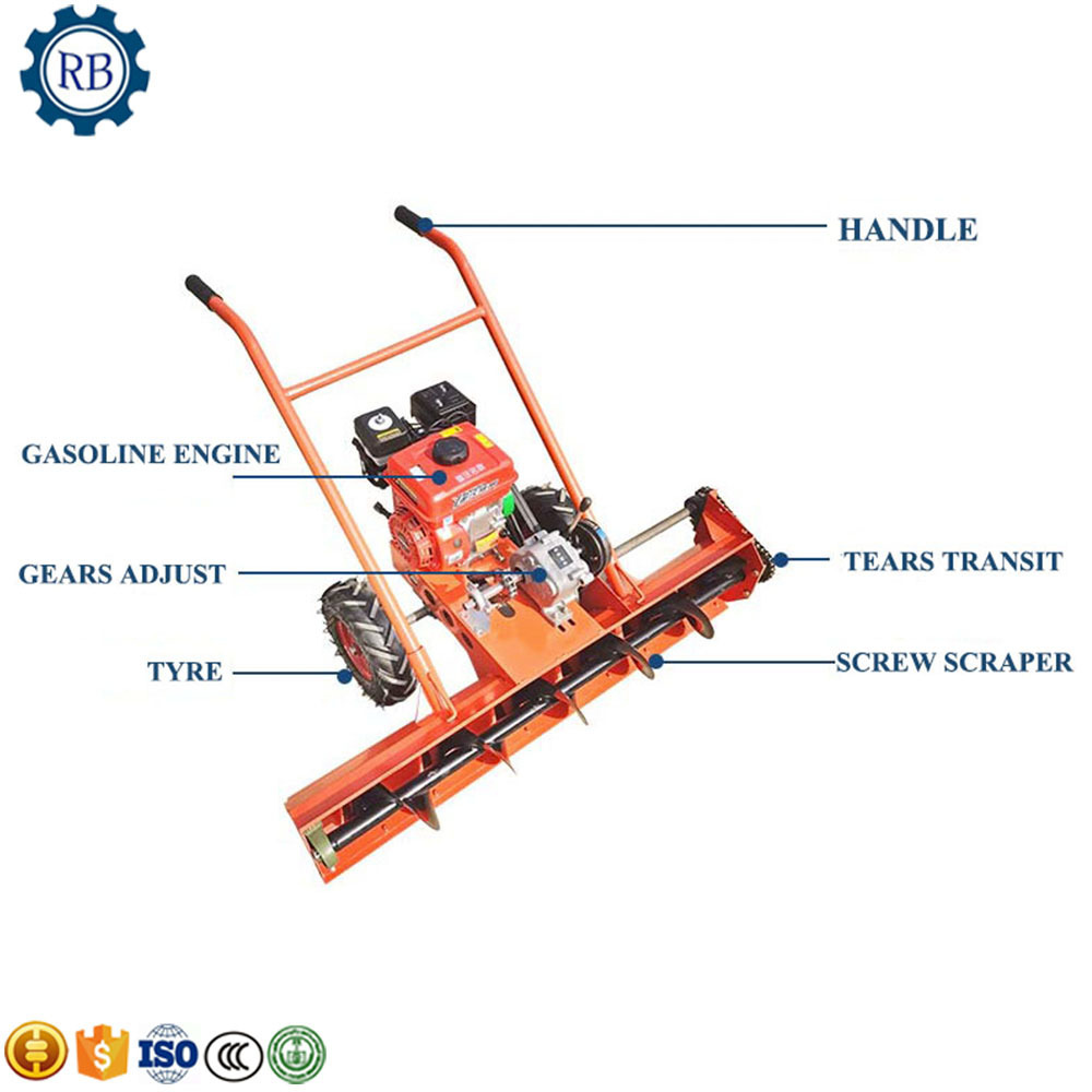 Walk Behind Snow Plough Snow Sweeper Machine For Sale