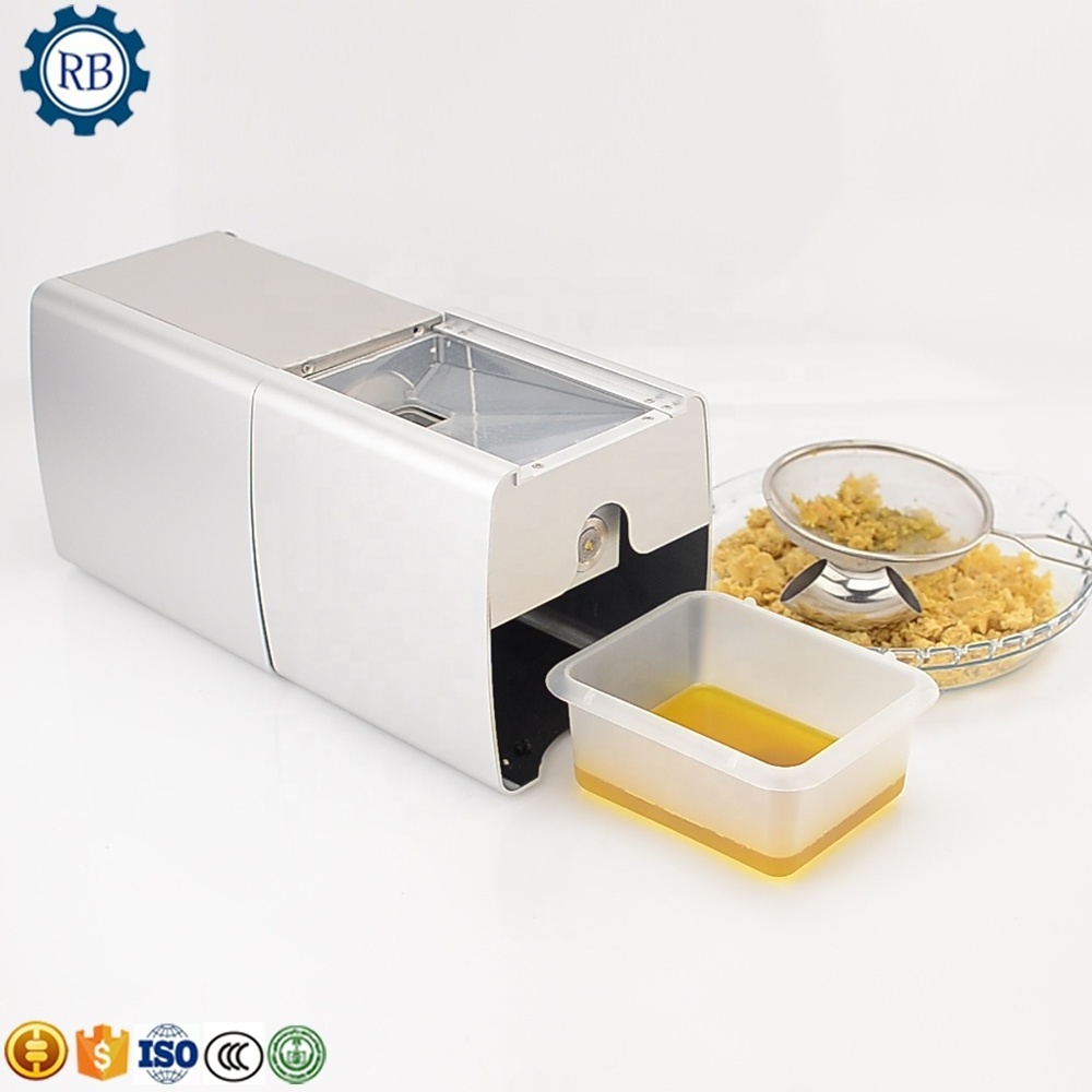 Energy Saving Kitchen Oil Press Machine for Home Use, Mini Oil Press Oil Extraction Machine Olive Hemp Motor New Multifunction