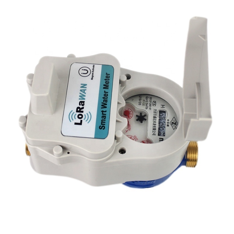 Lorawan gateway outdoor lorawan remote control smart pre paid remote water meters shut off valve