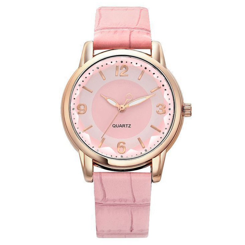 Dial Stone women's watch middle and high school students multi color watch