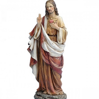 Customized Fiberglass religion life size jesus christ statue