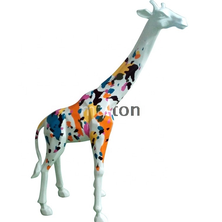 High Quality Wholesale OEM Customization Art Work Cheap Price Life Size Giraffe Statue