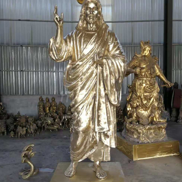 Customized Fiberglass religion life size jesus christ statue