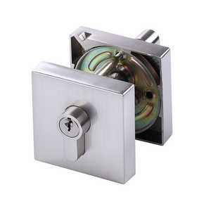 Factory Direct Sales Interior Zinc Alloy Single Side Single Opening Deadbolt Lock For Bedroom Door