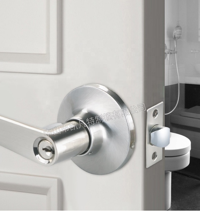 Hot selling south american wholesale price stainless steel lever lock safety handle lock door lock for home