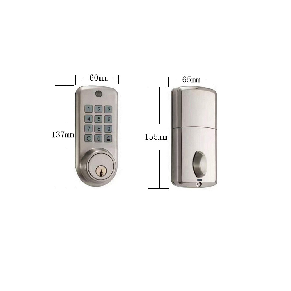 Password  Smart lock  household Digital Intelligent Keyless Password Pin Code Door Lock Electronic Deadbolt