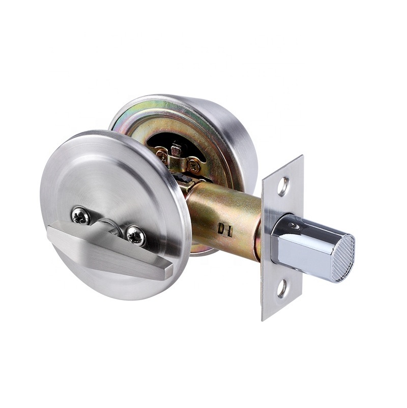 Good price door Dead Bolt Lockset Door Dead Lock Key Deadbolt Cylinder Lock Stainless Steel Single Cylinder Double Deadbolt Lock