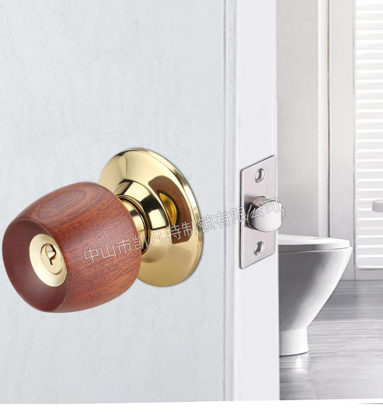 Entry Door Knob for Entrance, Front Doorknob with Lock and Key for Exterior & Interior Right and Left Side Bedroom, Living Room,