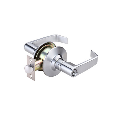 aluminum alloy door lockset handle lock lever tubular latch privacy door lever knob lock