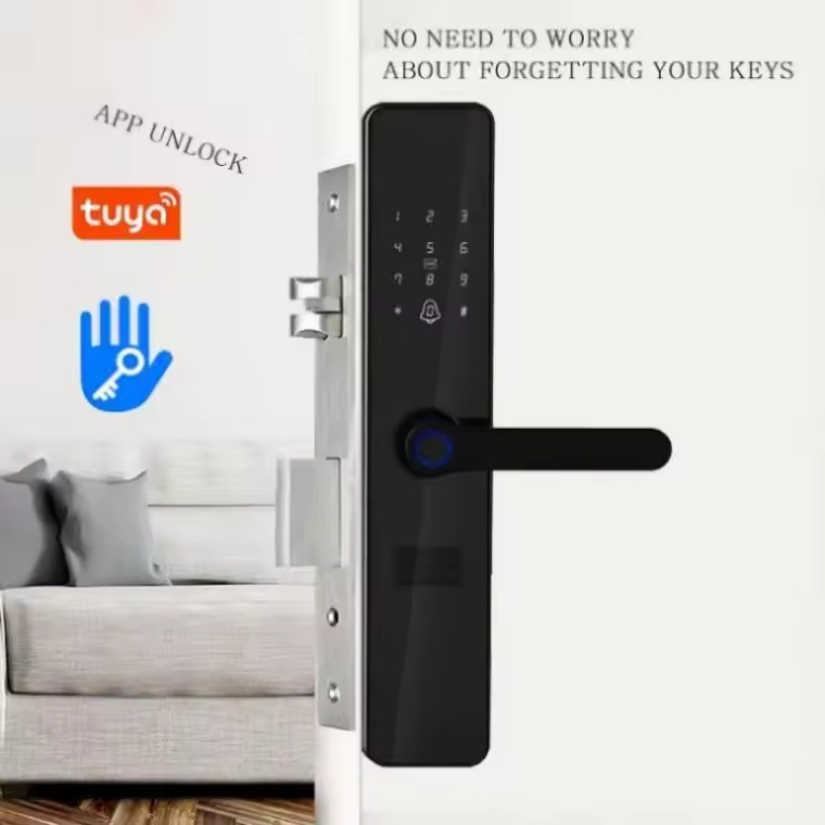 Fingerprint Lock Keyless Smart Lock Battery Powered Outdoor Smart Lock