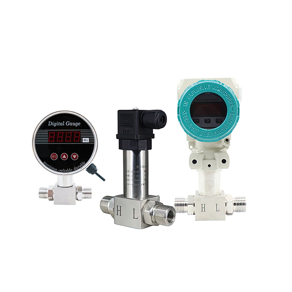 Differential Pressure Transmitter Water Air Oil Gas Liquid Pressure Sensor for Industrial Diffuse Silicon Pressure Transducers