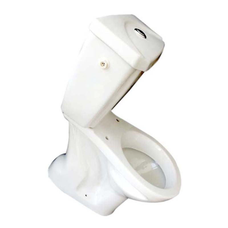 Ceramic Bathroom Toilet Seat Sanitary Ware Toilet Wash Down Two Piece Luxury NANO WC Toilet Seat With Soft Closing Seat Cover