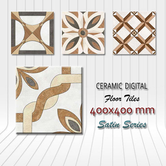 Ceramic Digital 400 X 400 mm Interior Glossy Rustic matt tiles home flooring 16 x 16 inch floor tile bathroom kitchen floor tile