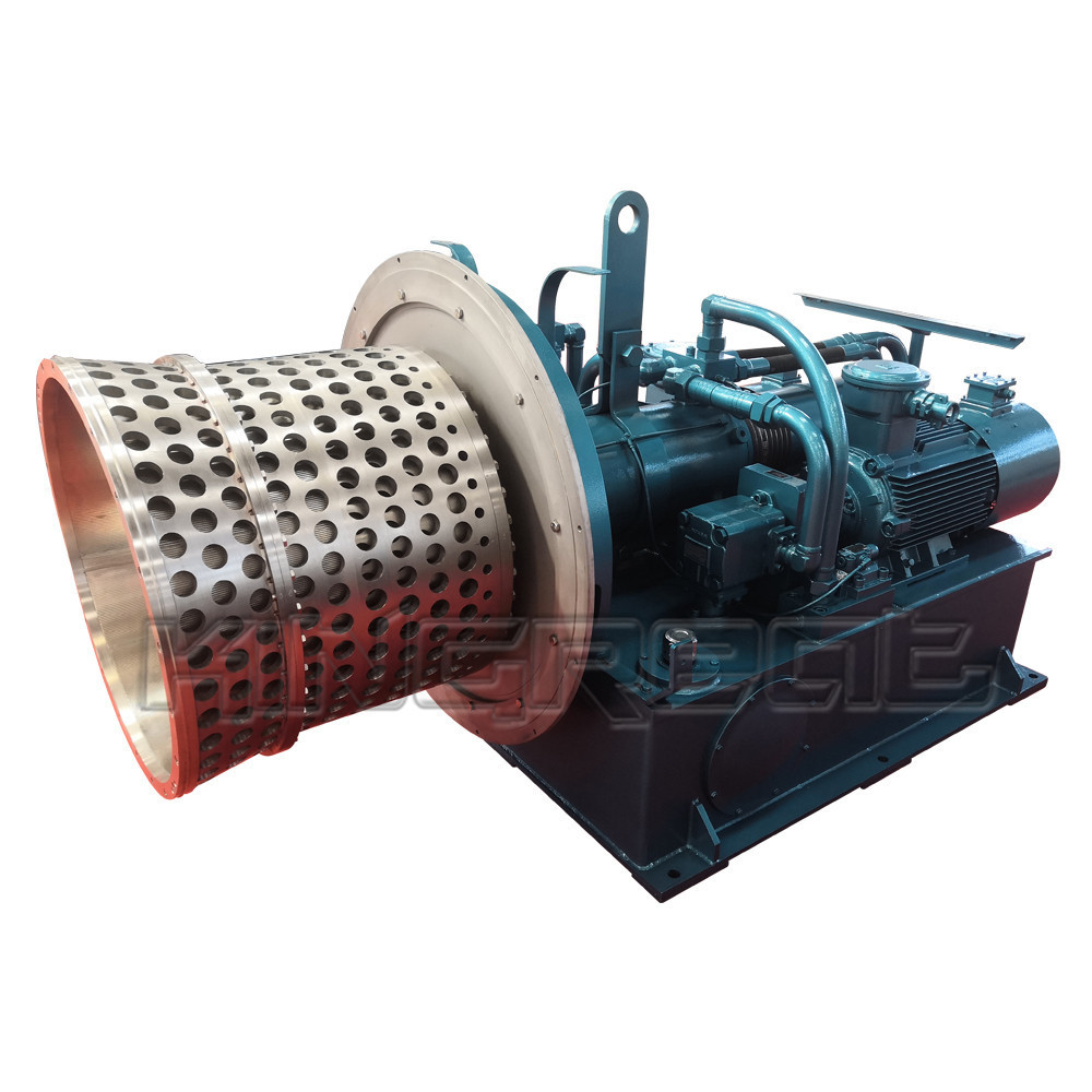 Two Stage Pusher Centrifuge for Salt Separation