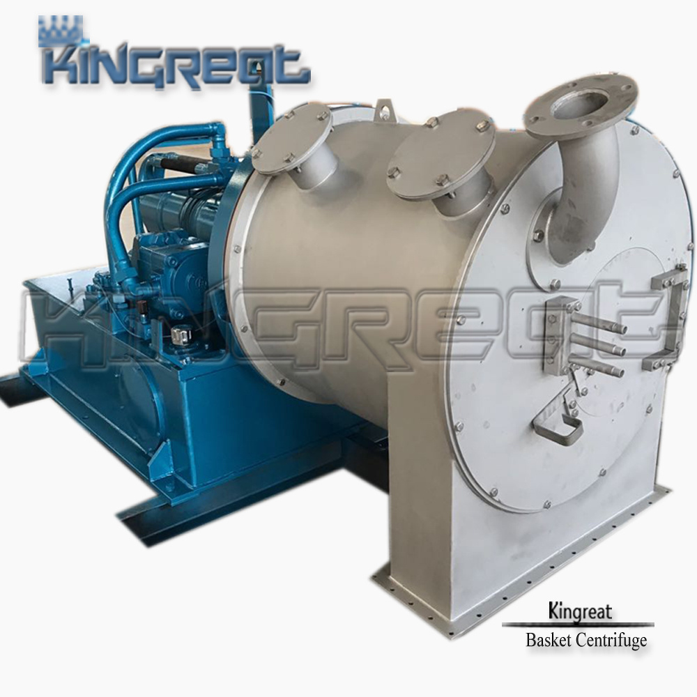 Two Stage Pusher Centrifuge for Salt Separation