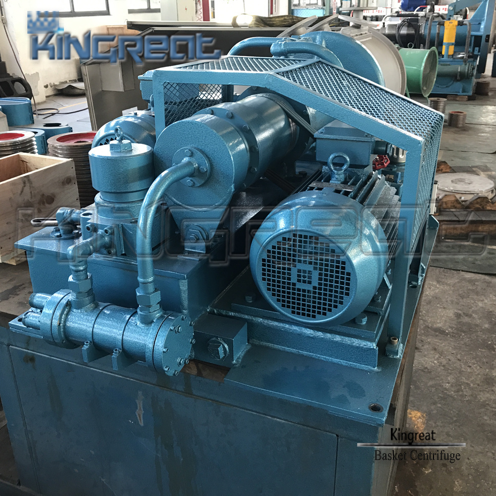 Two Stage Pusher Centrifuge for Salt Separation