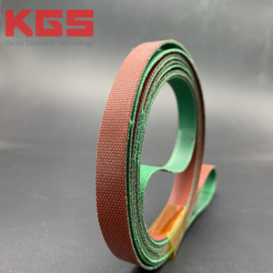 Diamond Abrasive Electroplated Sanding Belts Diamond + Metal Powder Expanding Drums or Belts Polishing Machine Lapidary