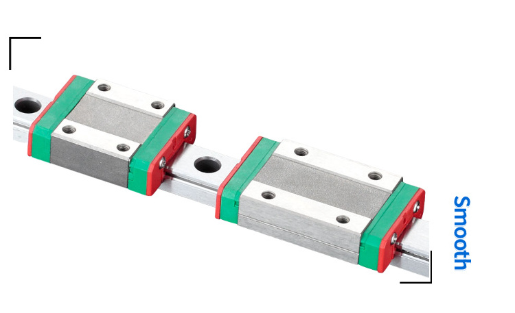 KGT Linear Guide Bearing MGR12 100mm-600mm Linear Guide Rail Slide with 1PCS MGN12C bearing block for 3D printer and CNC parts