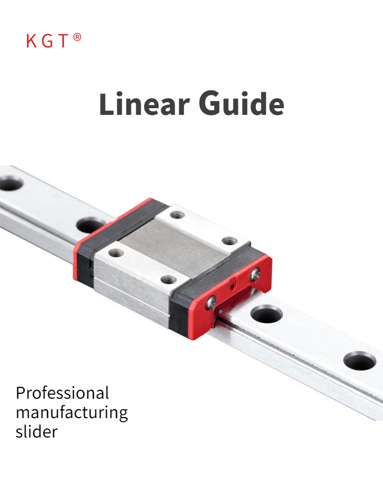 KGT Linear Guide Bearing MGR12 100mm-600mm Linear Guide Rail Slide with 1PCS MGN12C bearing block for 3D printer and CNC parts