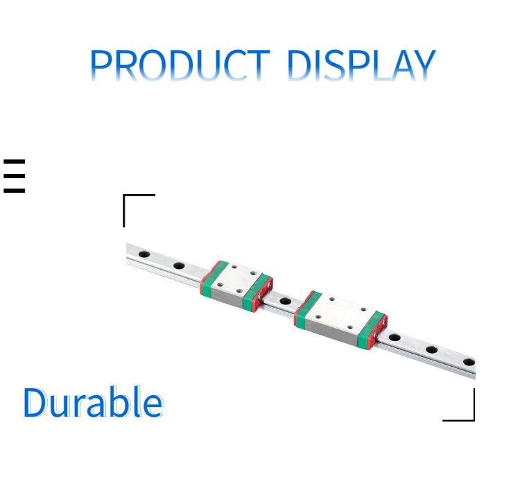 KGT Linear Guide Bearing MGR12 100mm-600mm Linear Guide Rail Slide with 1PCS MGN12C bearing block for 3D printer and CNC parts
