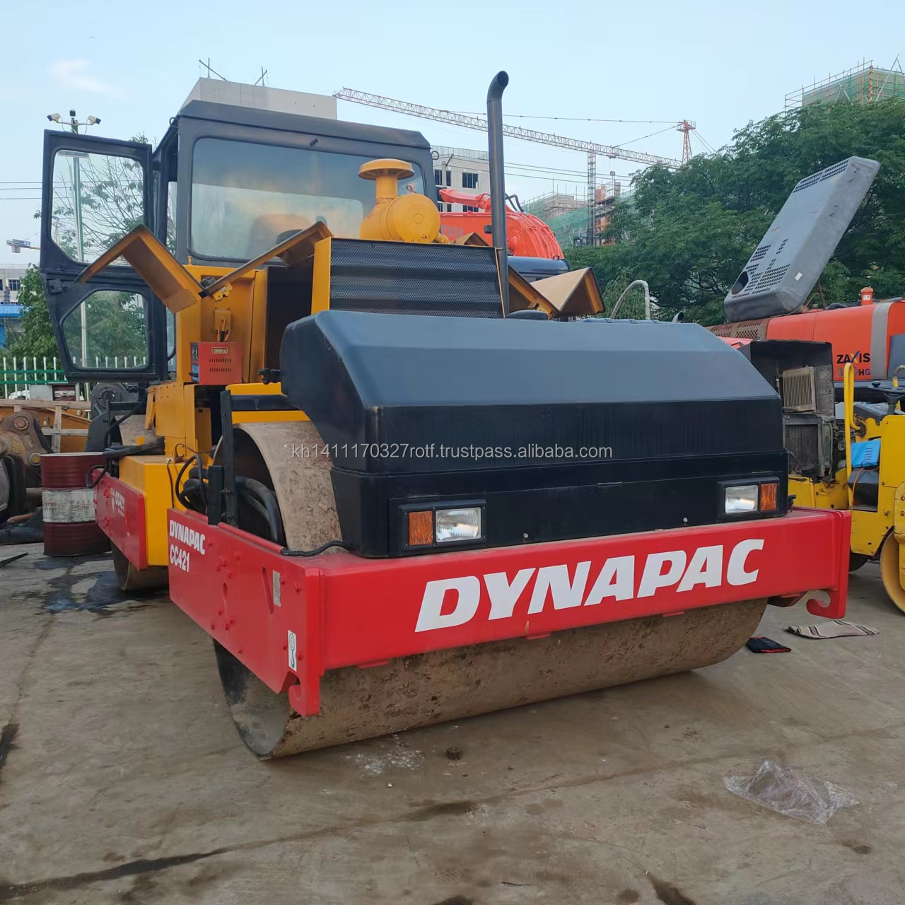 Sweden hot sale Dynapac CC421 used road roller / Used Dynapac CA251 /CA30 /CA25 Road Roller Compactor